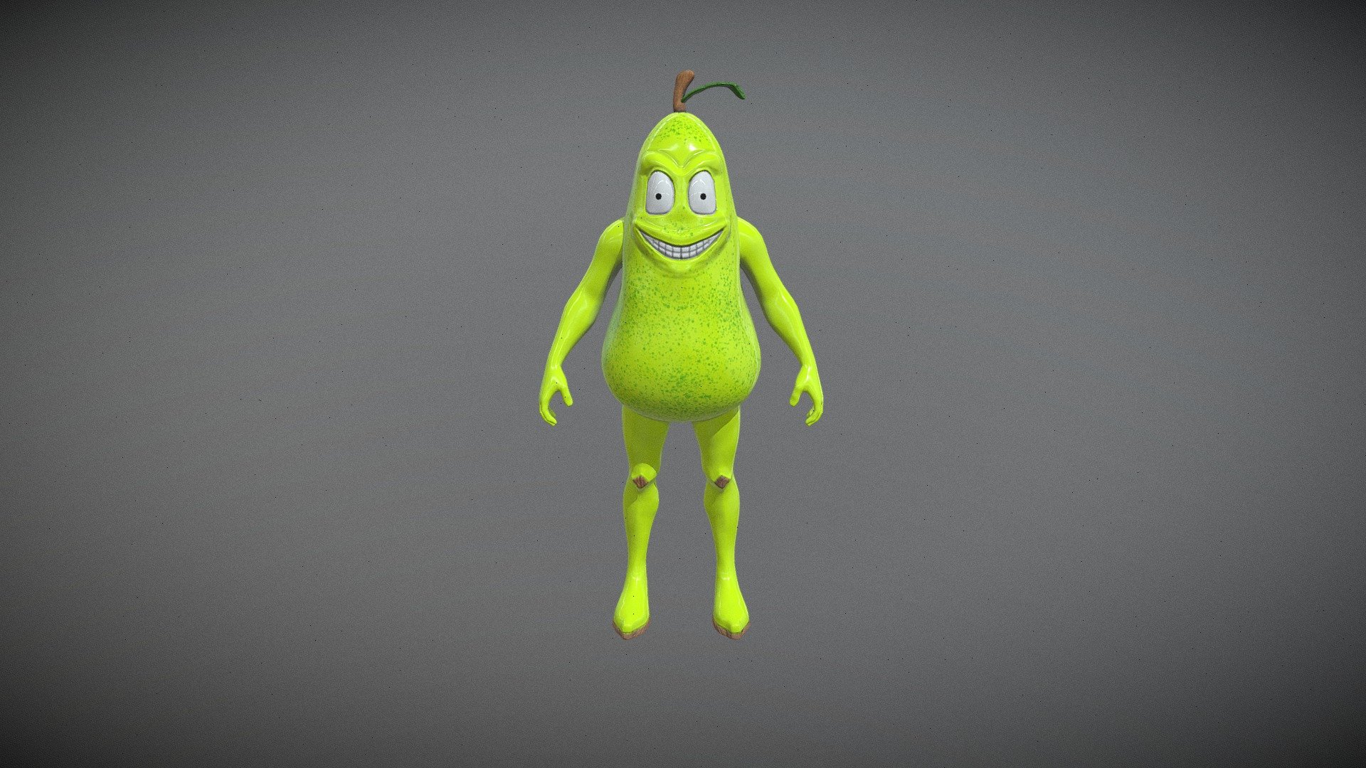 fortnite pear fruit 3d model