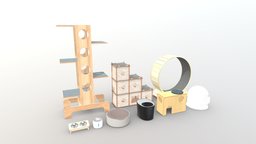 Pet Pack | Blender-UE5-C4D-3DS-max | 1