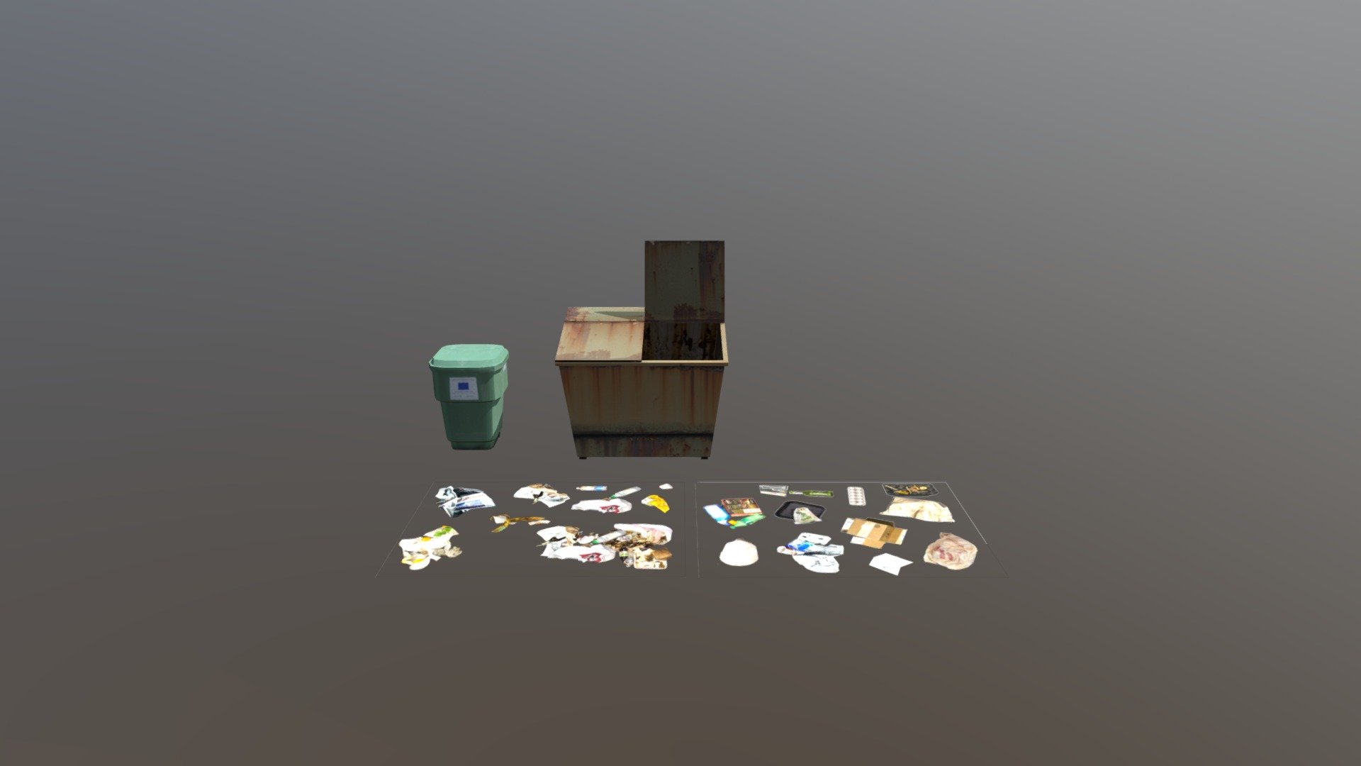 Garbage 3d model