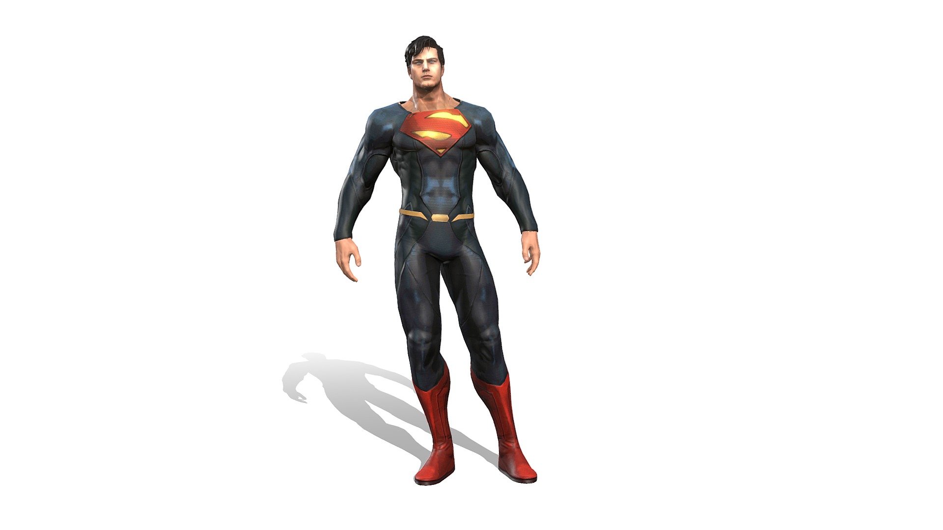 Superman 3d model