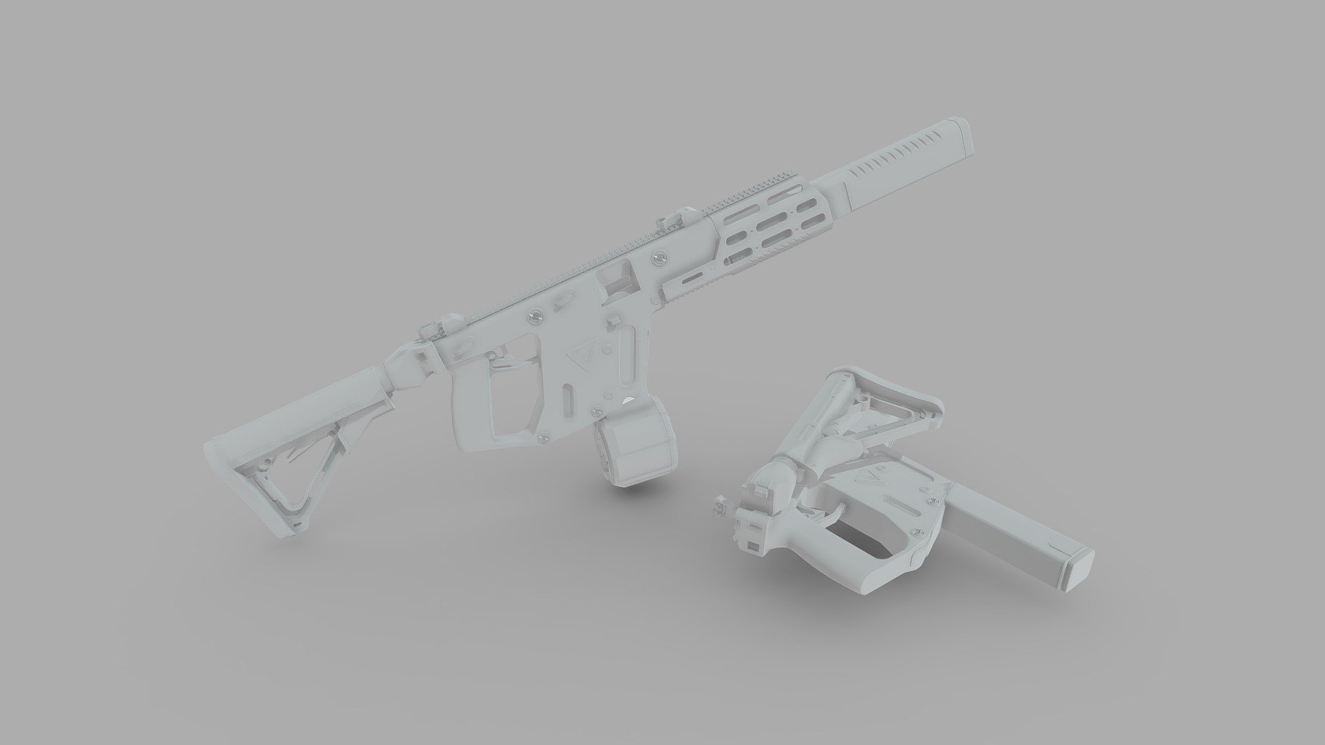 Kriss Vector CBR 3d model