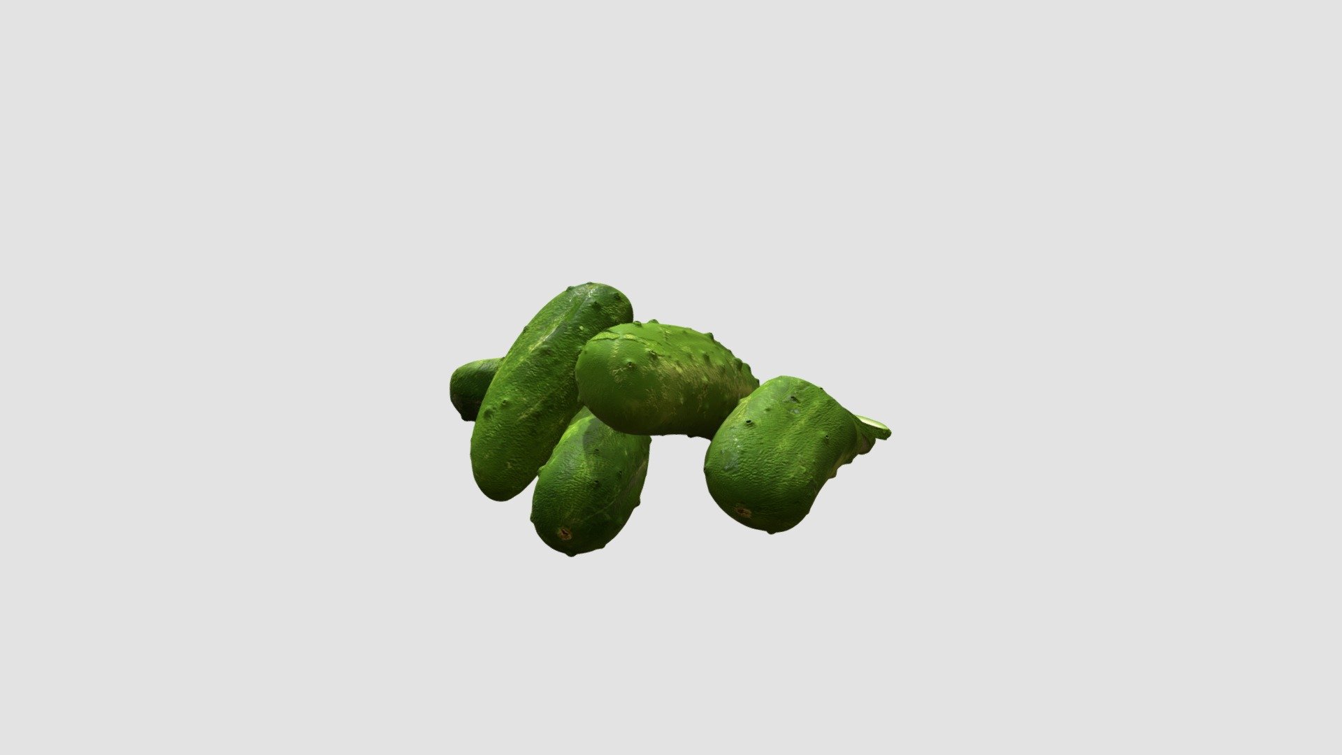 cucumber 3d model