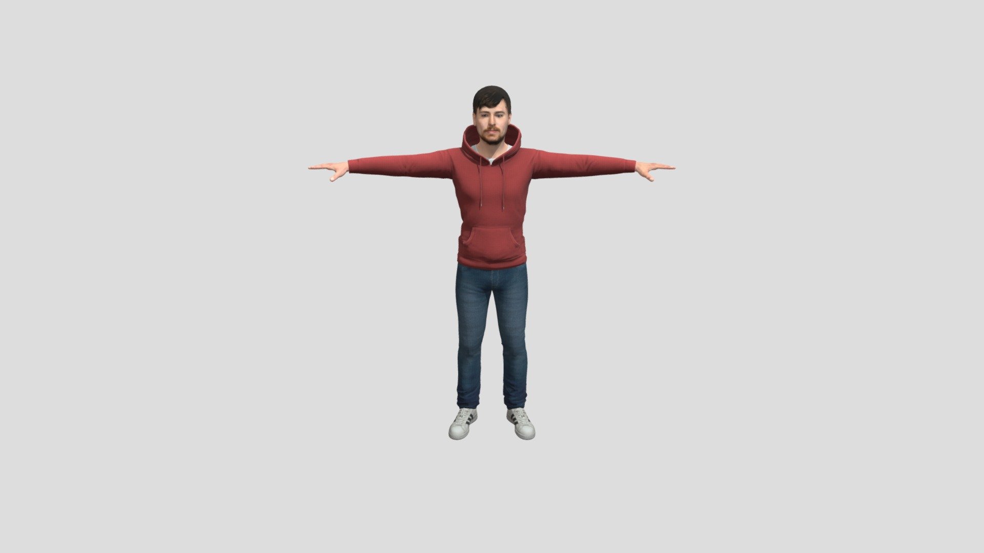 Mr Beast 3d model