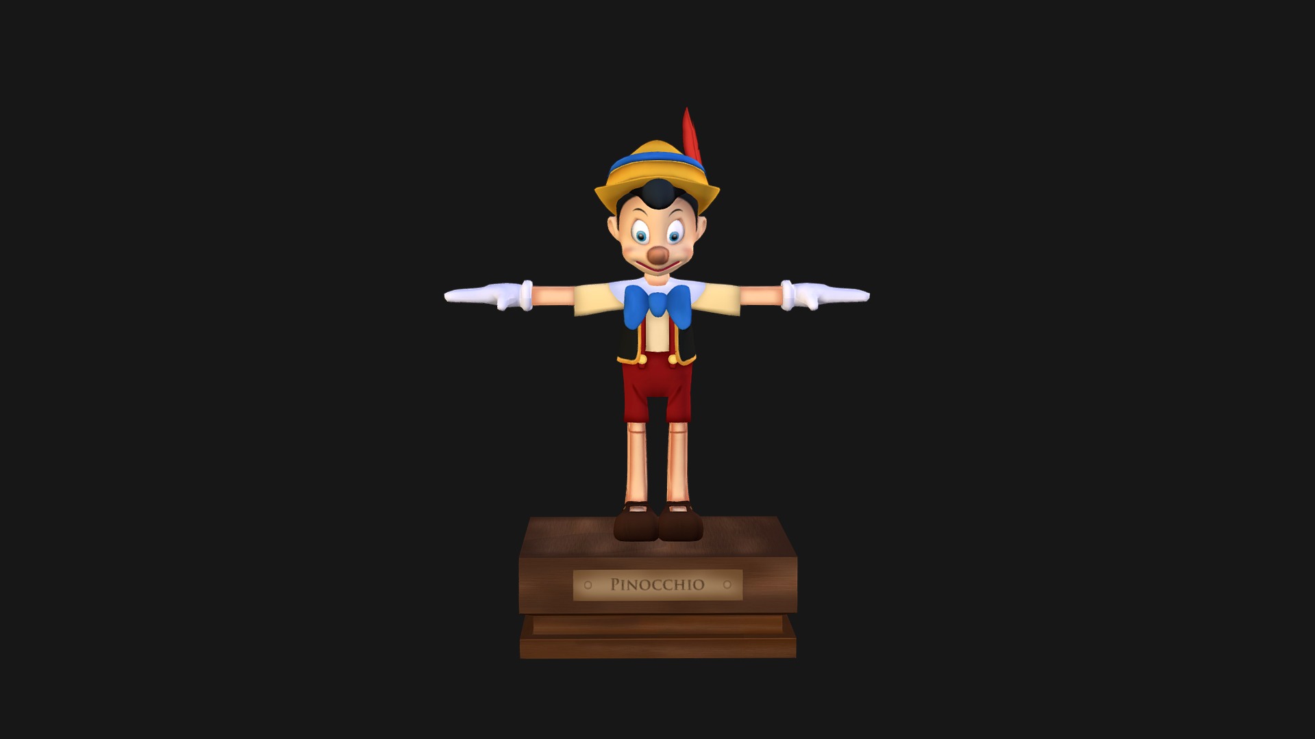 Fanart Pinocchio 3d model