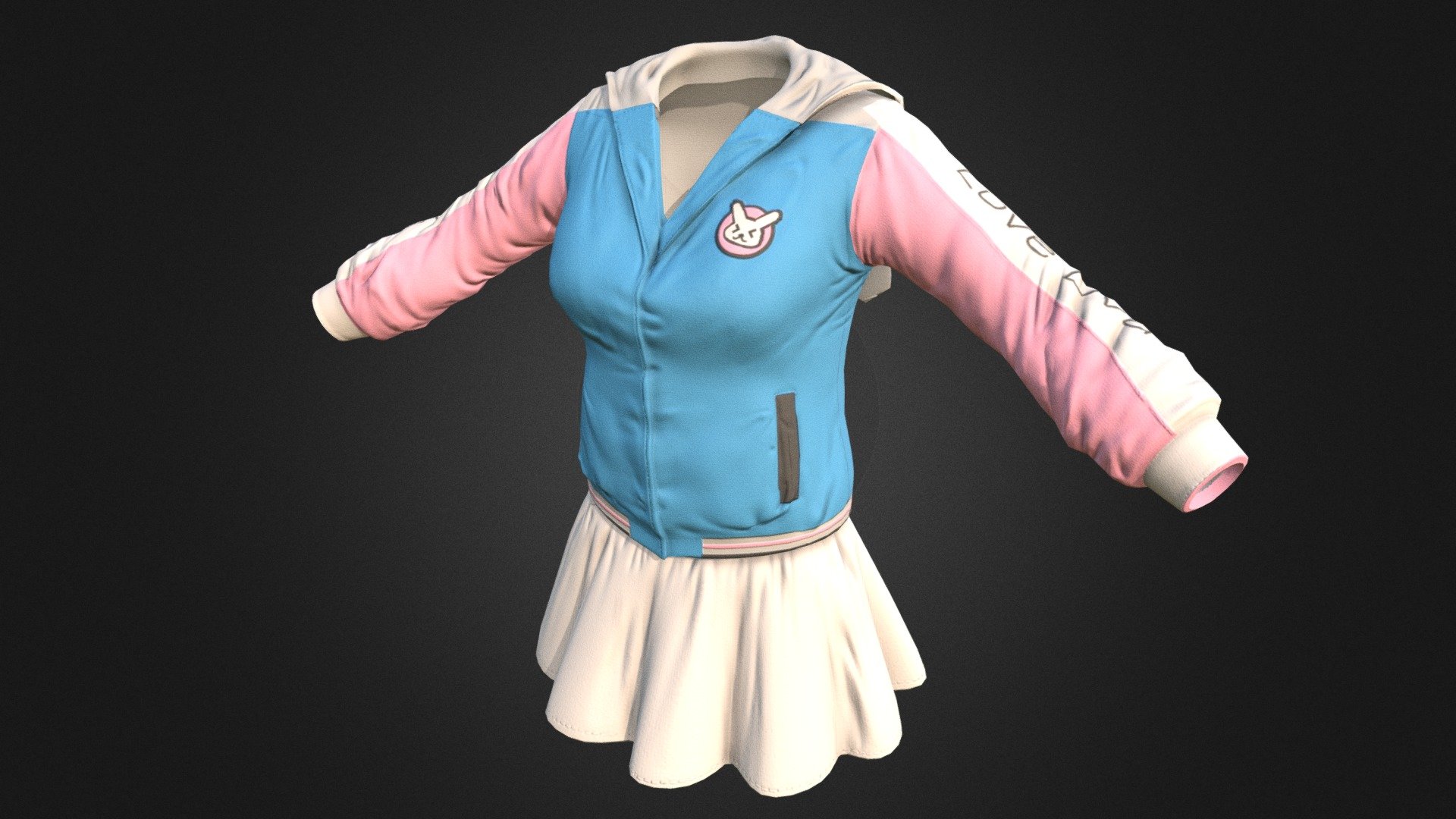 Dva Jacket 3d model