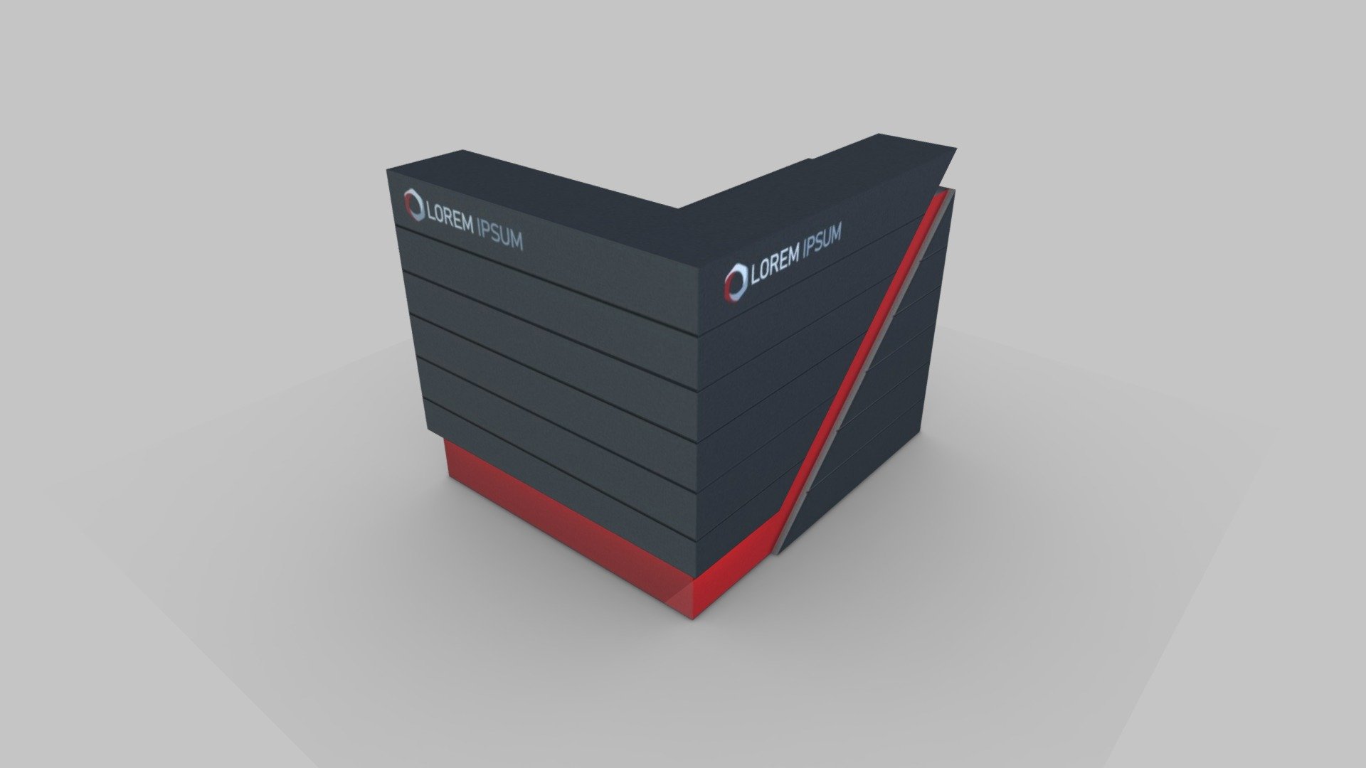 INFO Counter 003 3d model