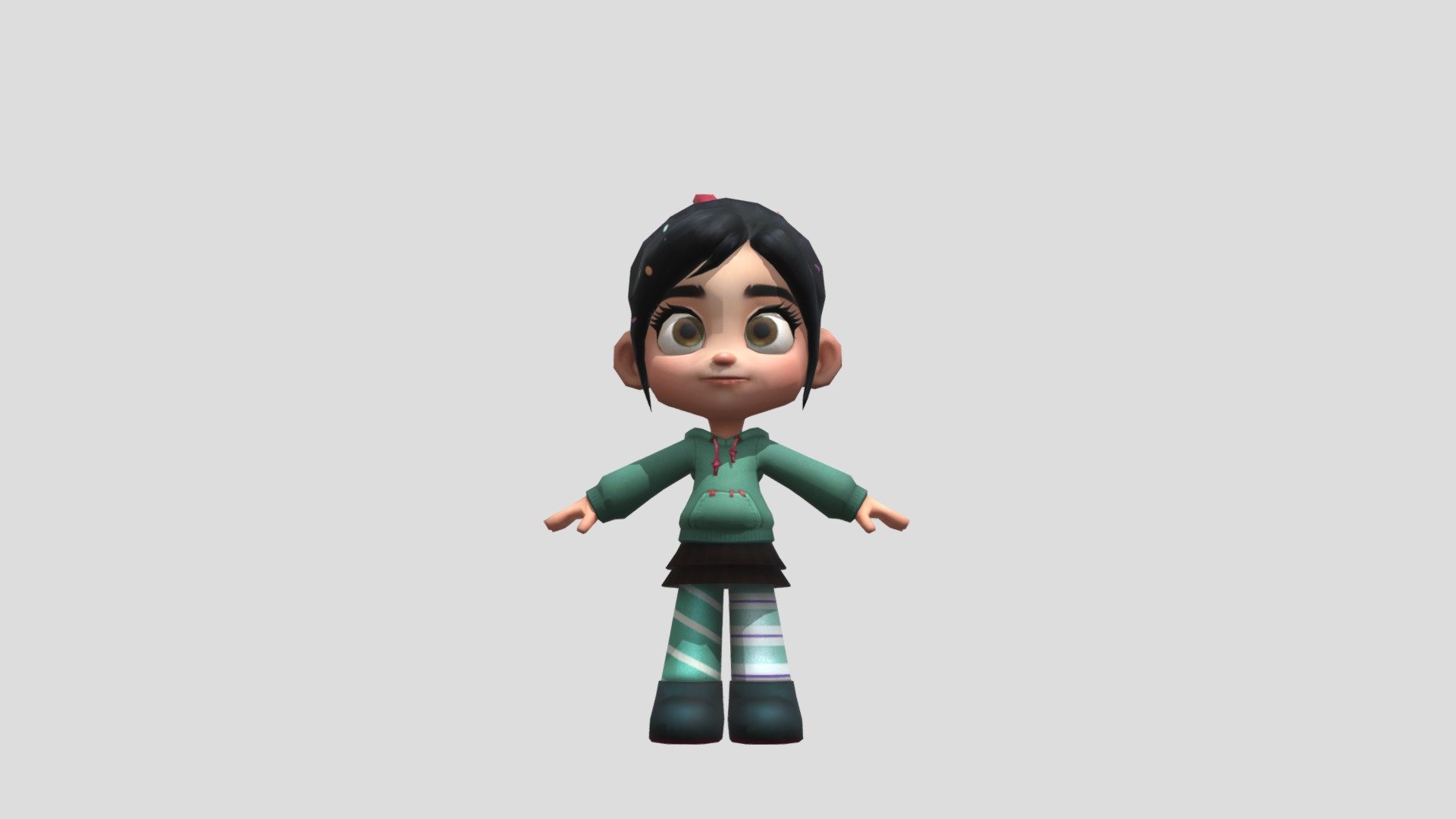 Vanellope 3d model