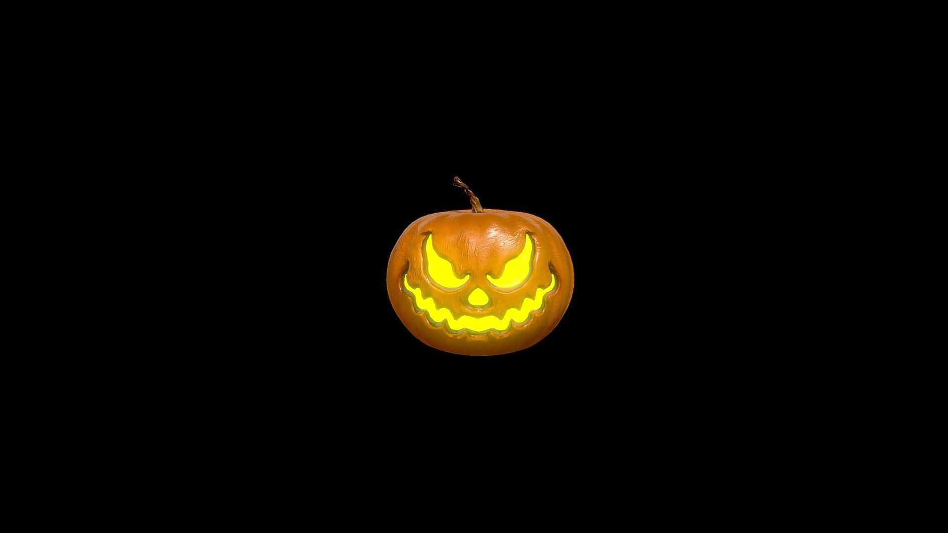 Halloween pumpkin Head (Vol 3) 3d model