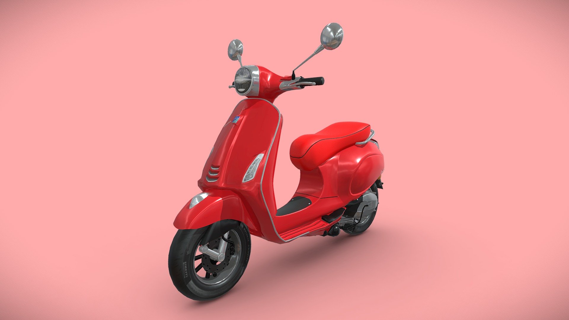 Vespa 3d model