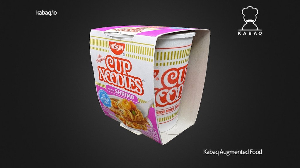 Cup Noodle 3d model