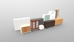 Cabinet Pack | Blender-UE5-C4D-3DS-max | 34