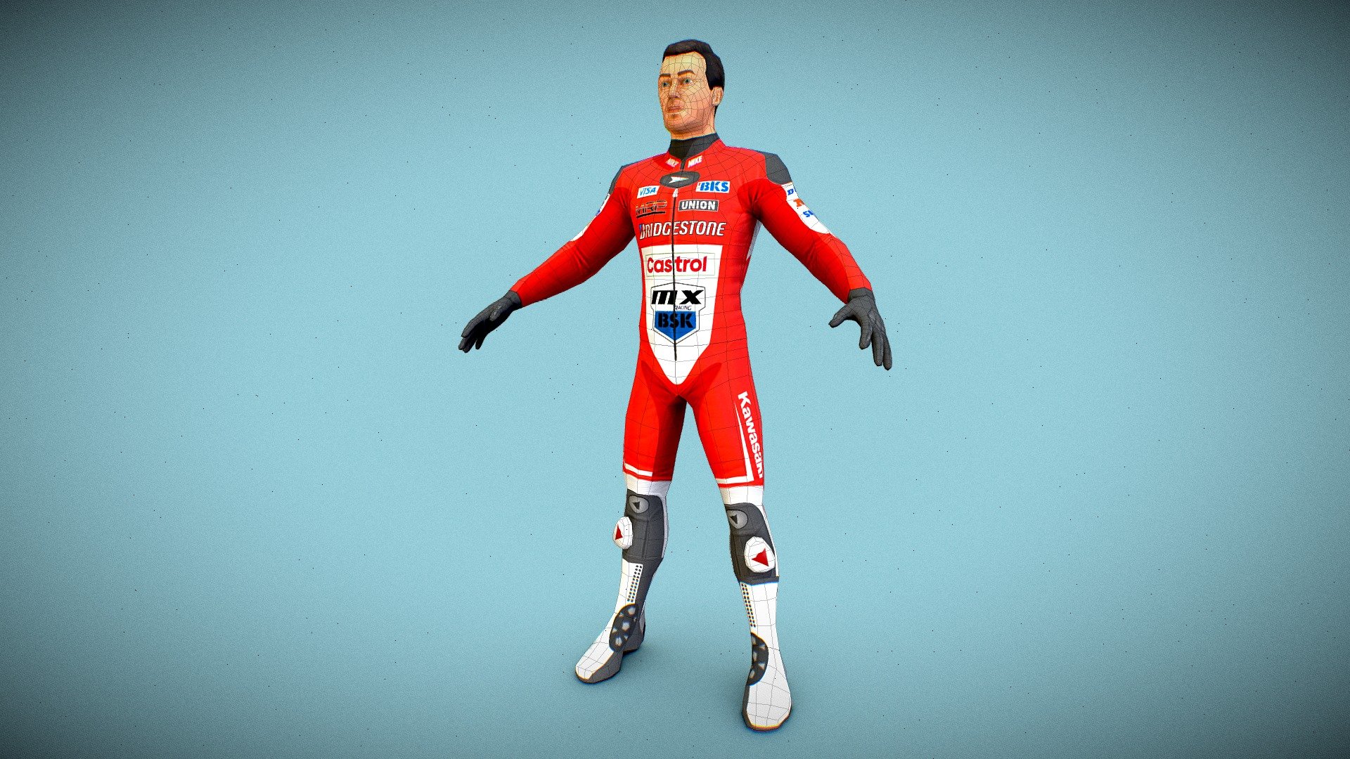 MotoGP Racer 3d model