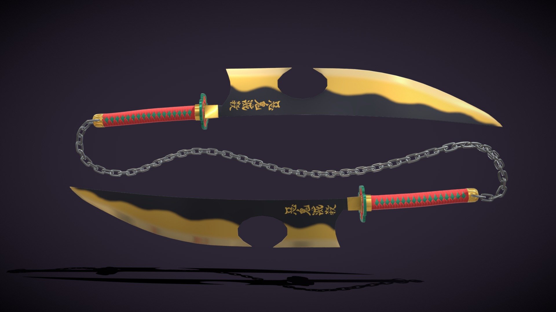 💥 Tengen Uzui Katana 💥 3d model