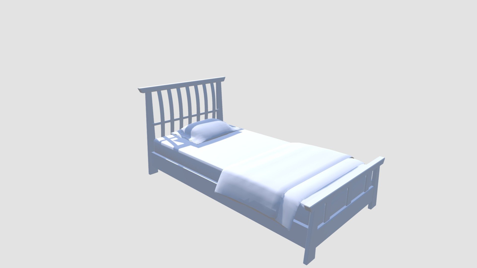 bed 3d model