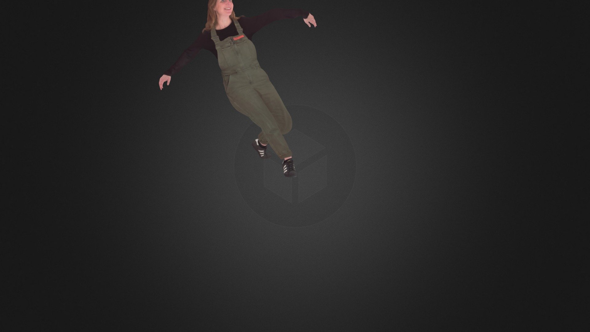 Static Pose Janneke 3d model