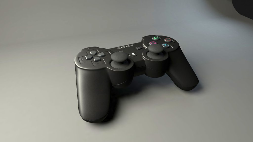 PS3 Controller 3d model