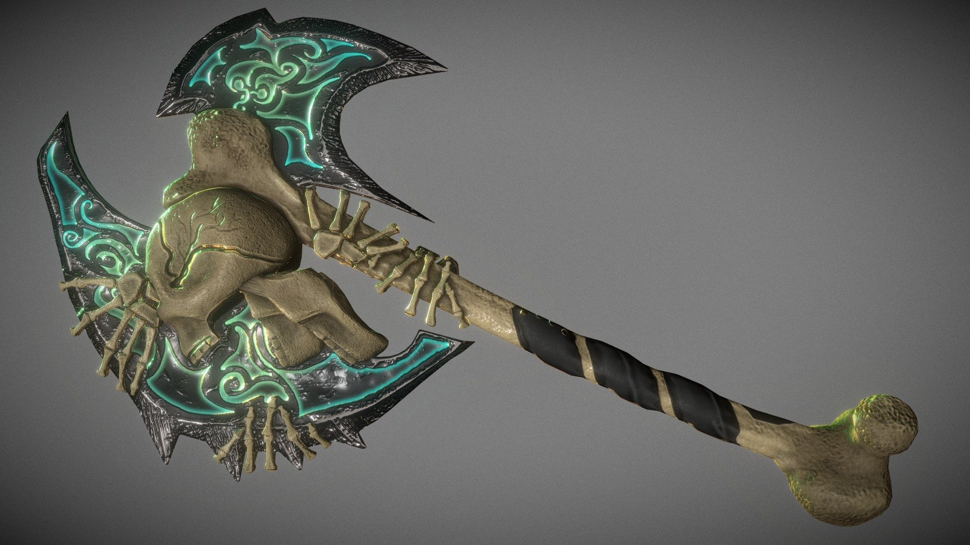 Ghostmaker Axe 3d model