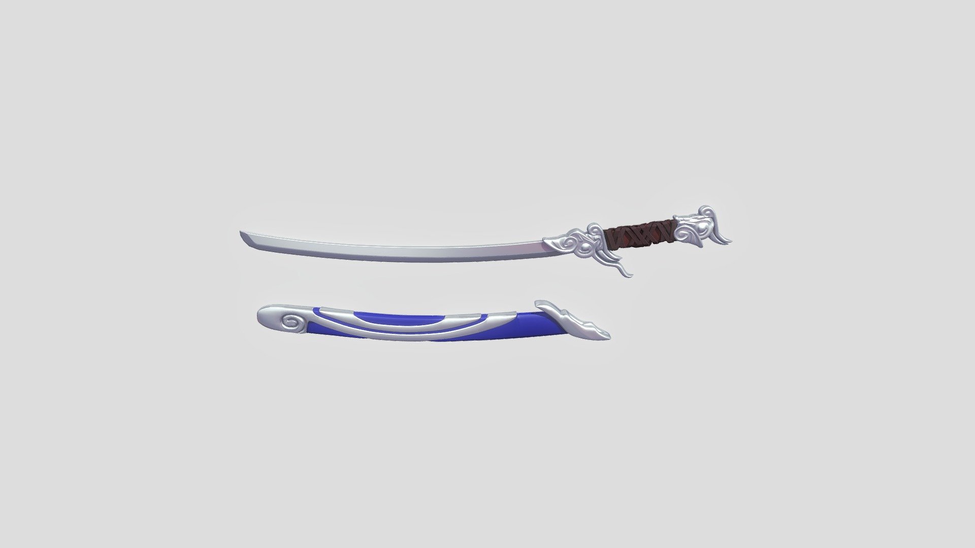 Yasuos Sword 3d model