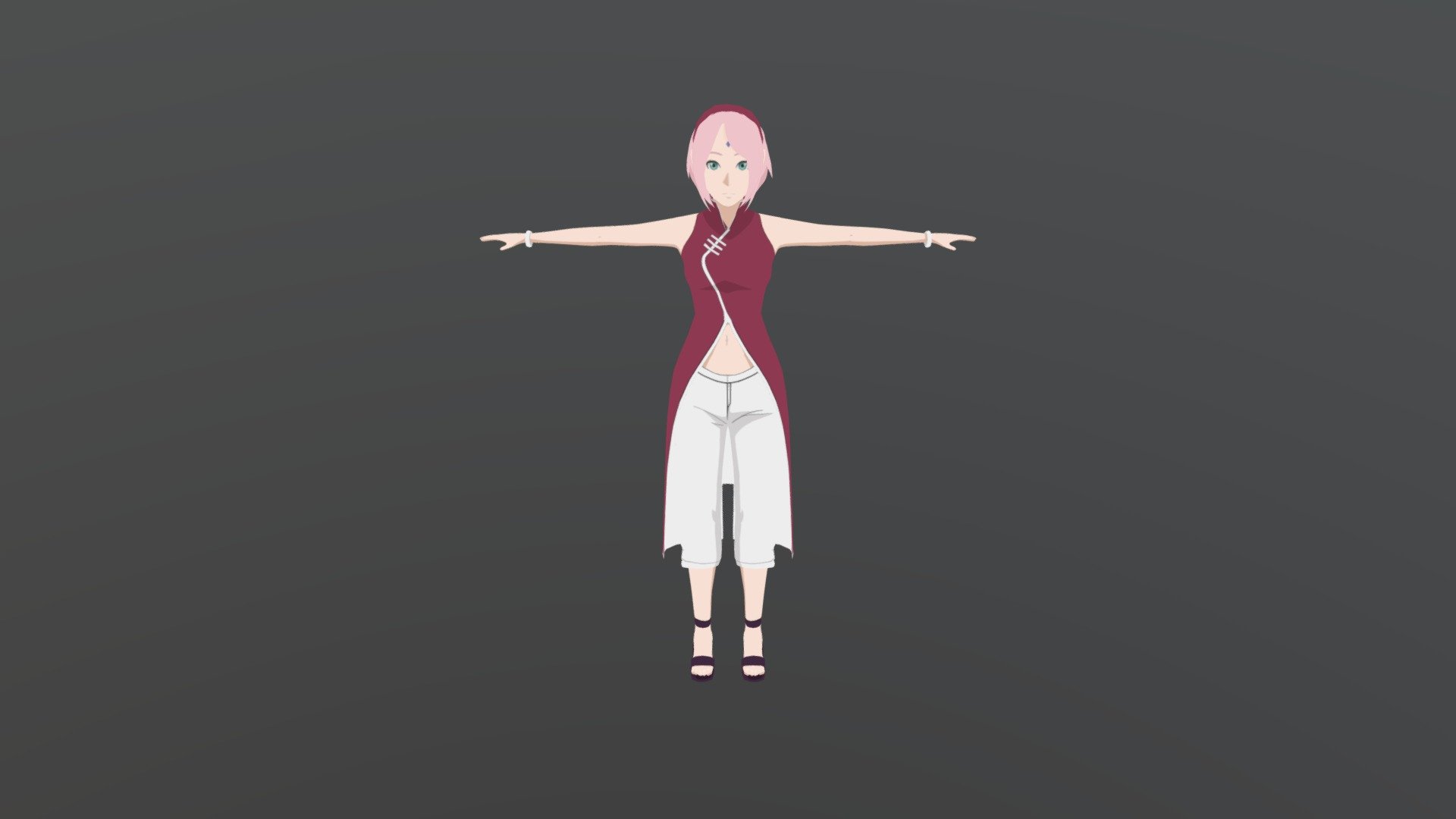 Sakura 3d model