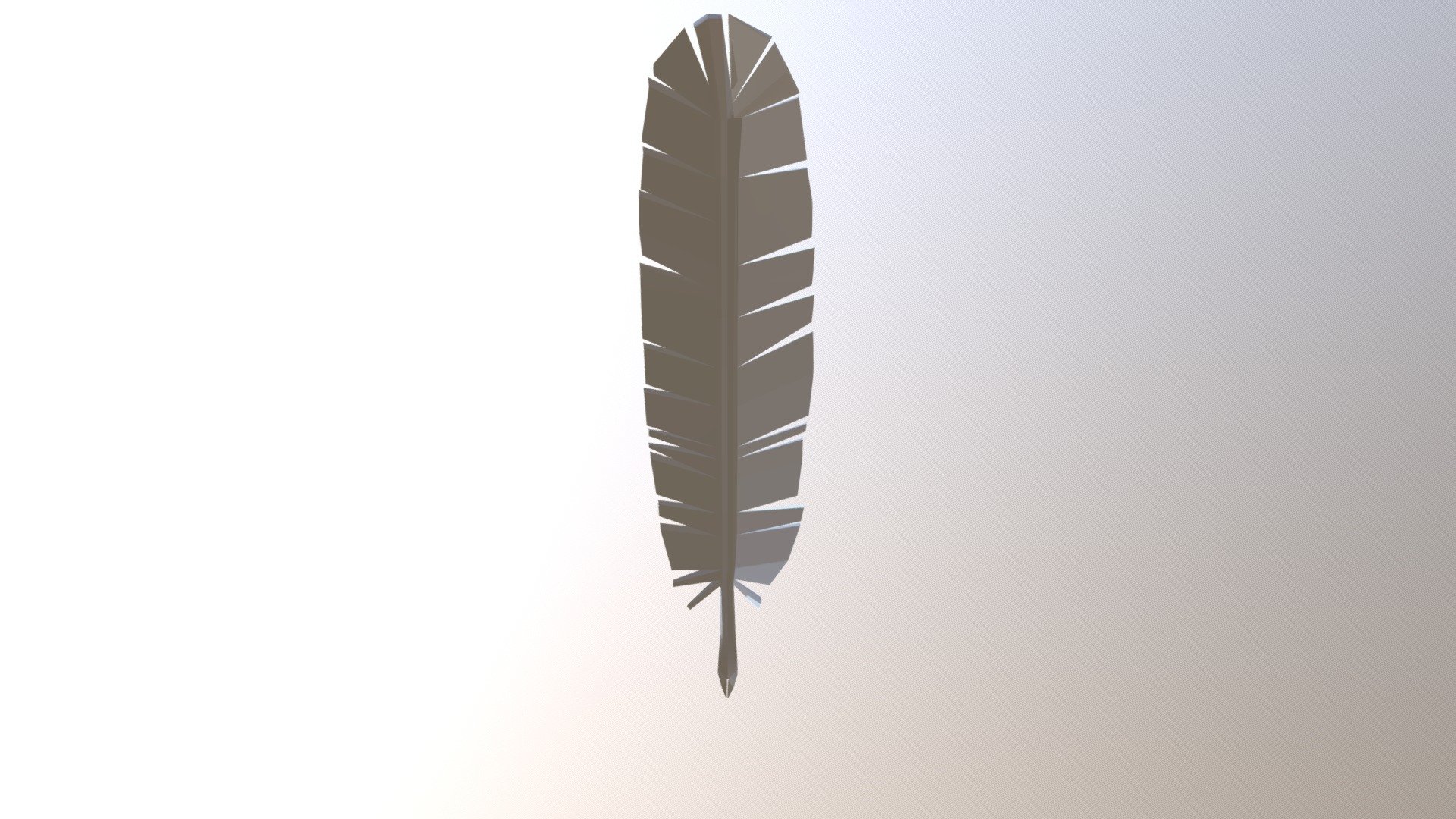 Feather 3d model