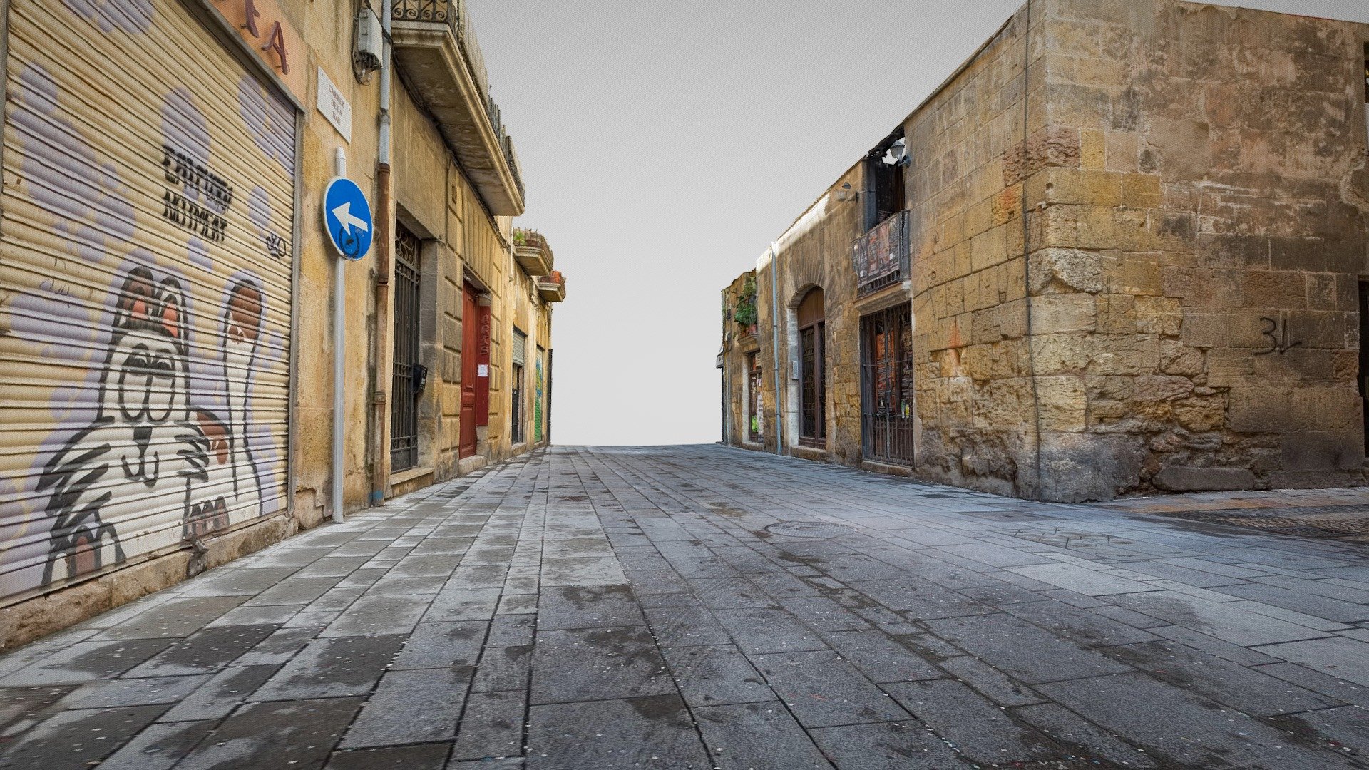 Street Scan Tarragona 3d model