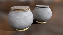 Storage pots