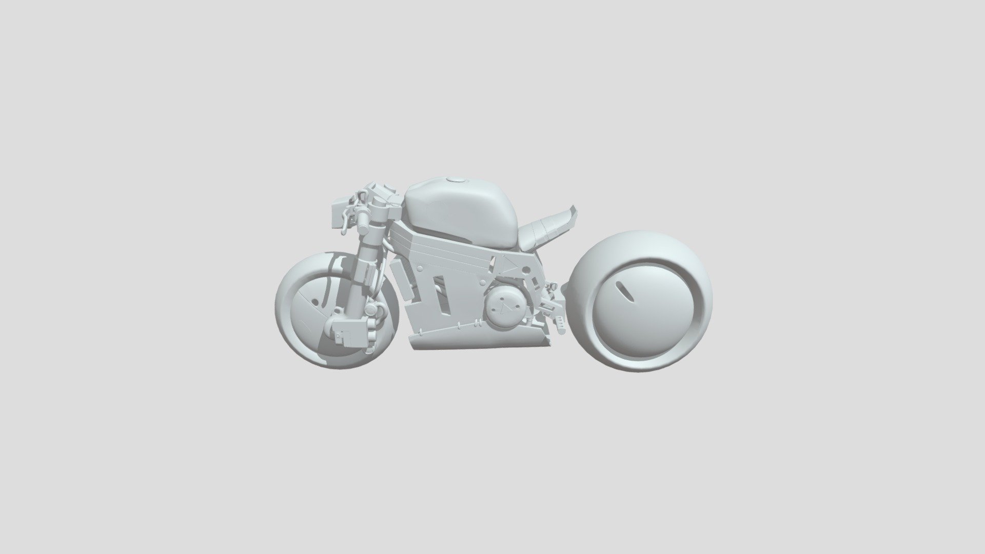 Yamagata Motorcycle 3d model