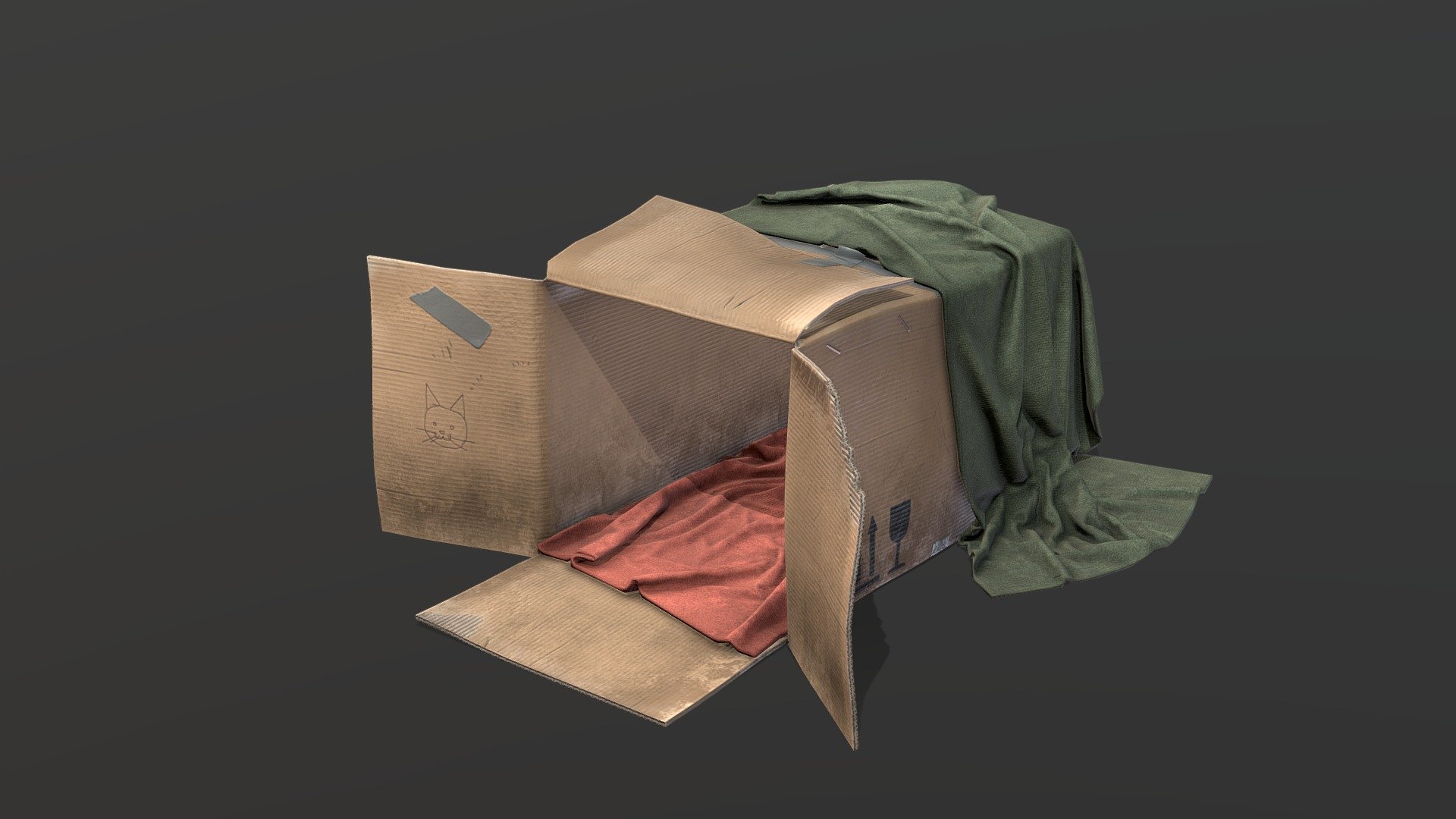 Box 3d model