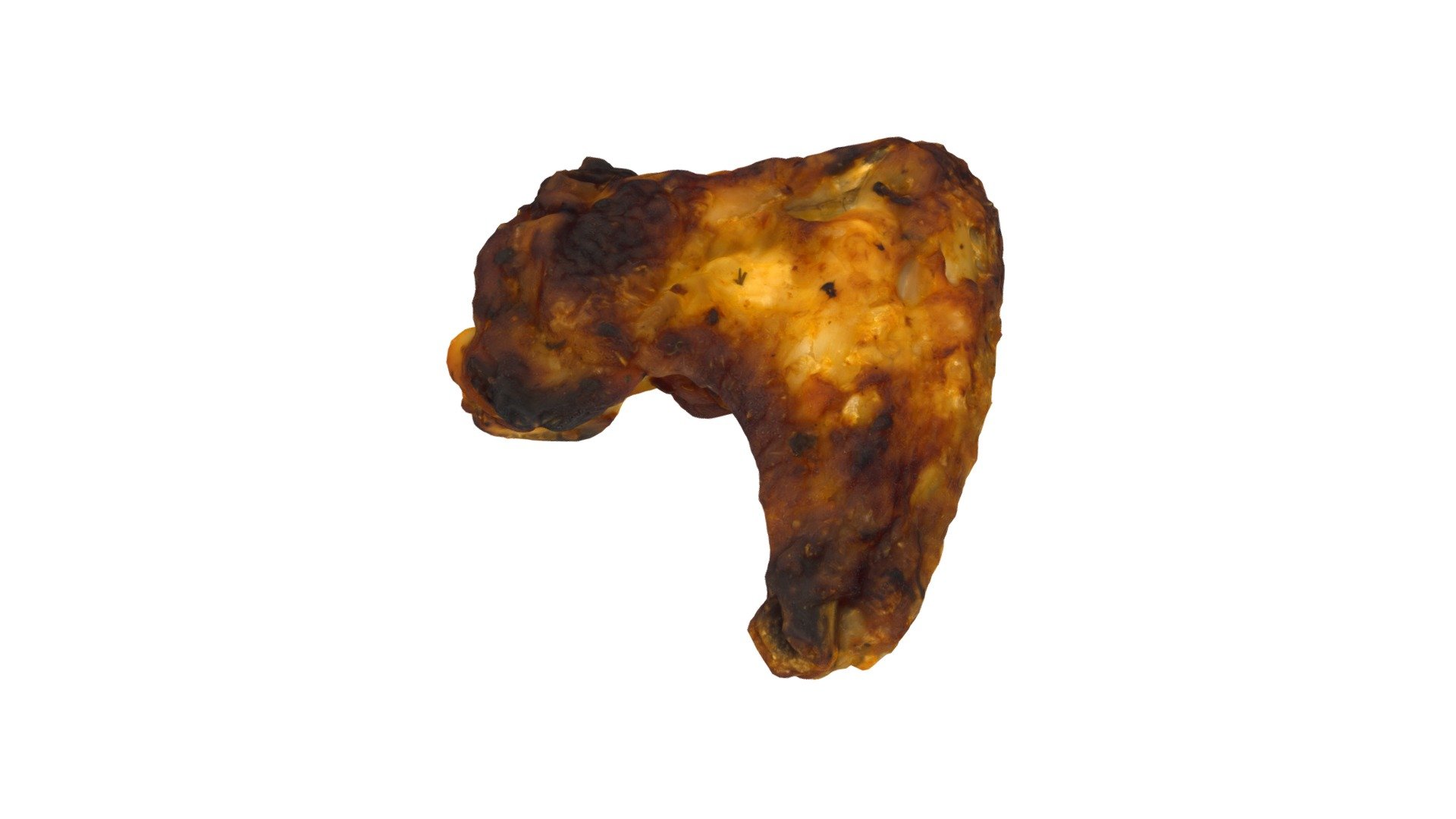 Grilled Chicken Wing #1 3d model