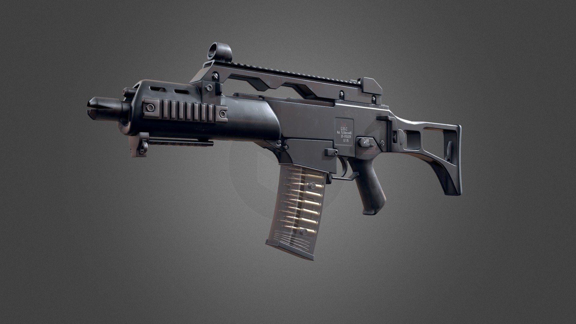 G36C 3d model