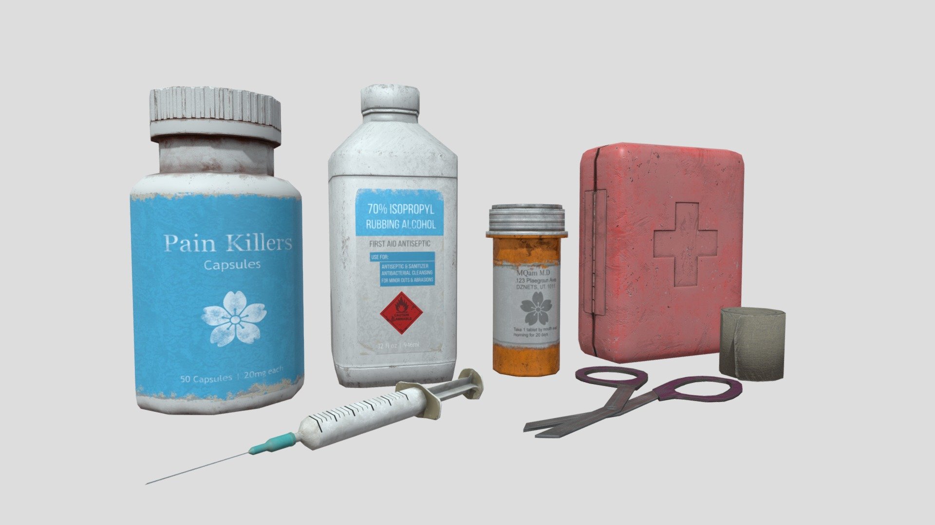 Health 3d model