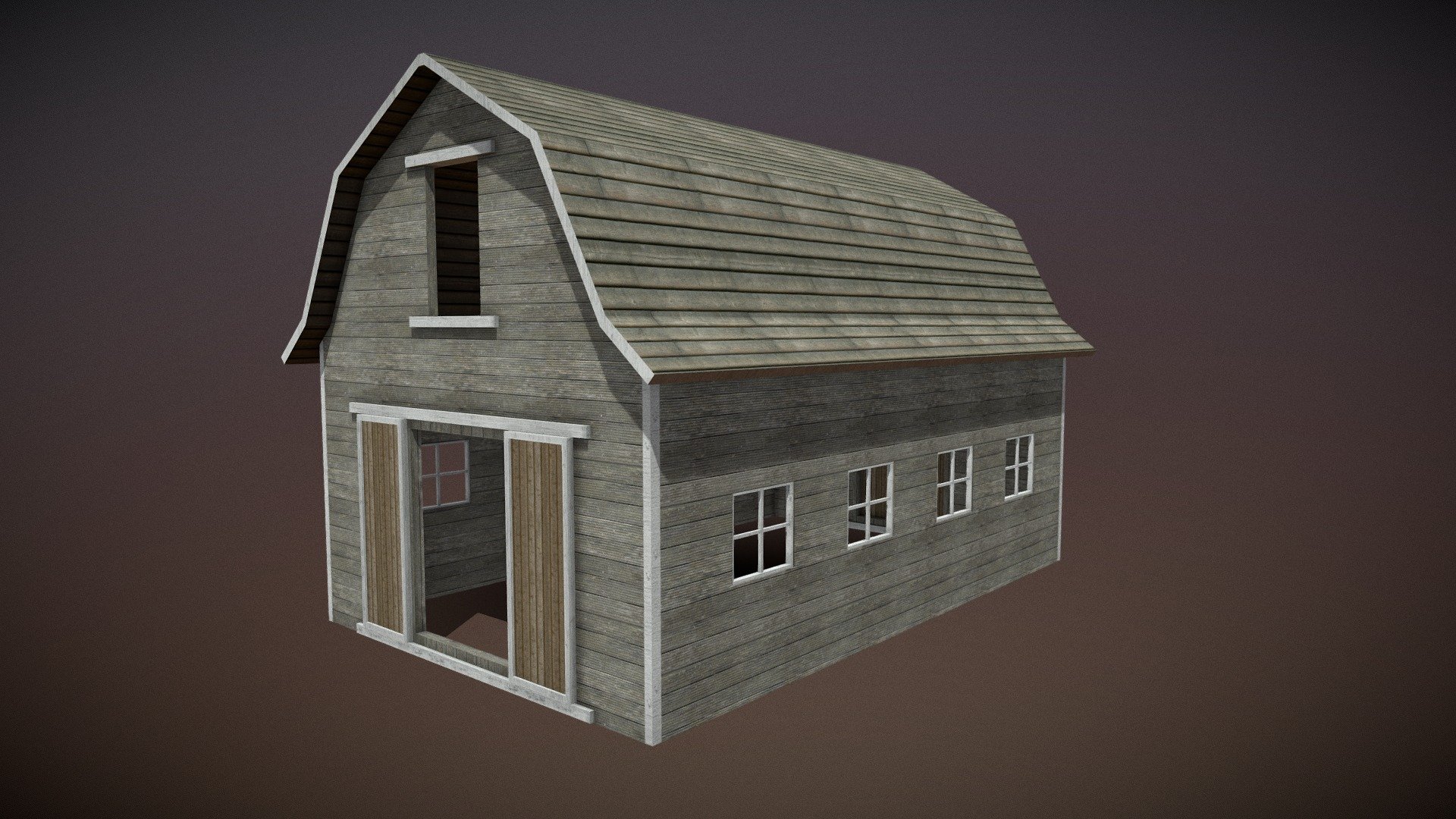 Barn 3d model