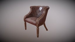 Antique Leather Chair