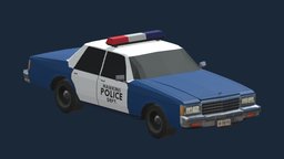 Hawkins Police Car