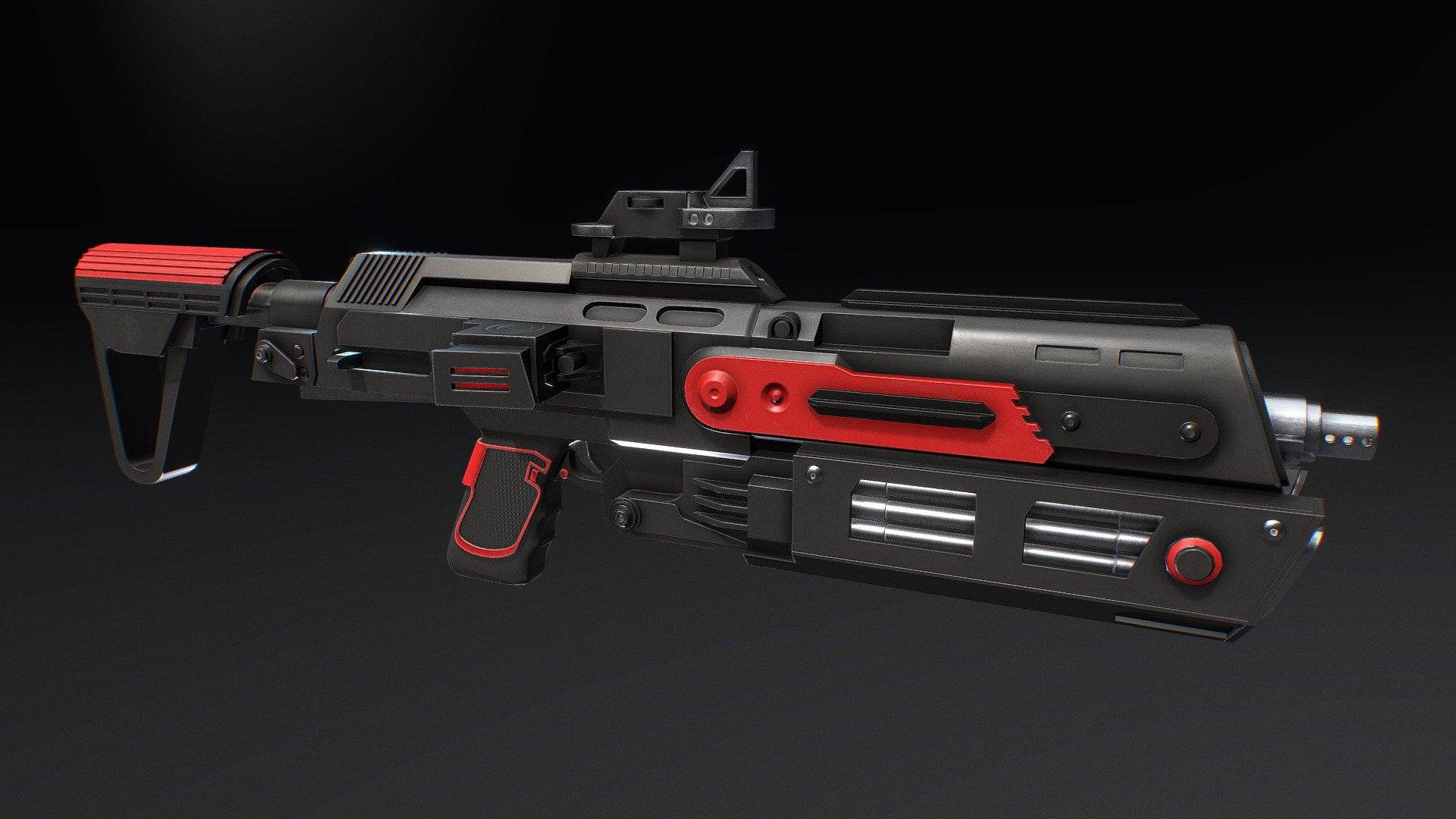 ST-W48 Blaster Carbine Star Wars 3d model