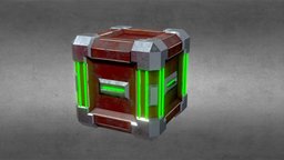 LOW POLY SCI-FI BOX