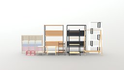 Shelf Pack | Blender-UE5-C4D-3DS-max | 11