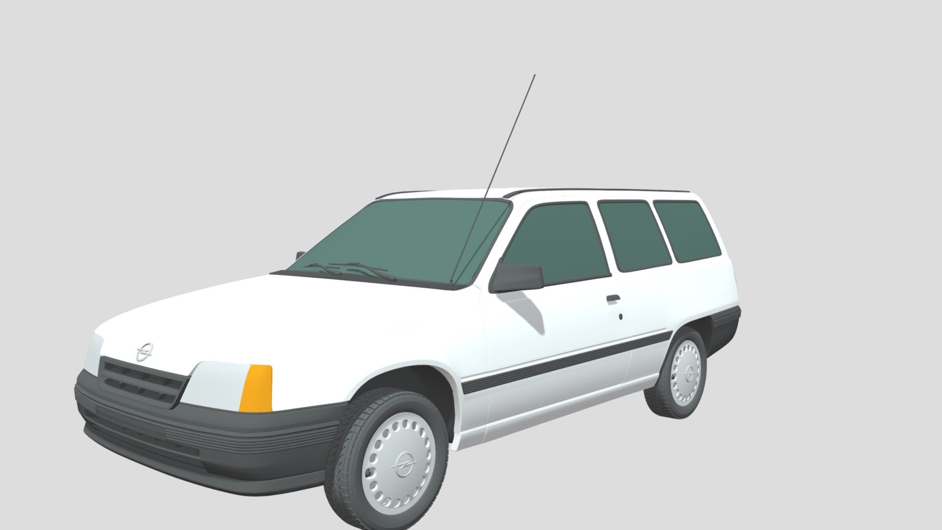 Opel Kadett E Caravan (3-Doors) (1991) 3d model