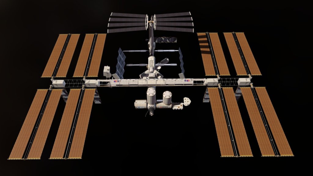 ISS 3d model