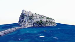 Aragonese Castle,medieval,bridge,Ischia