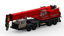 3d Model mobile crane