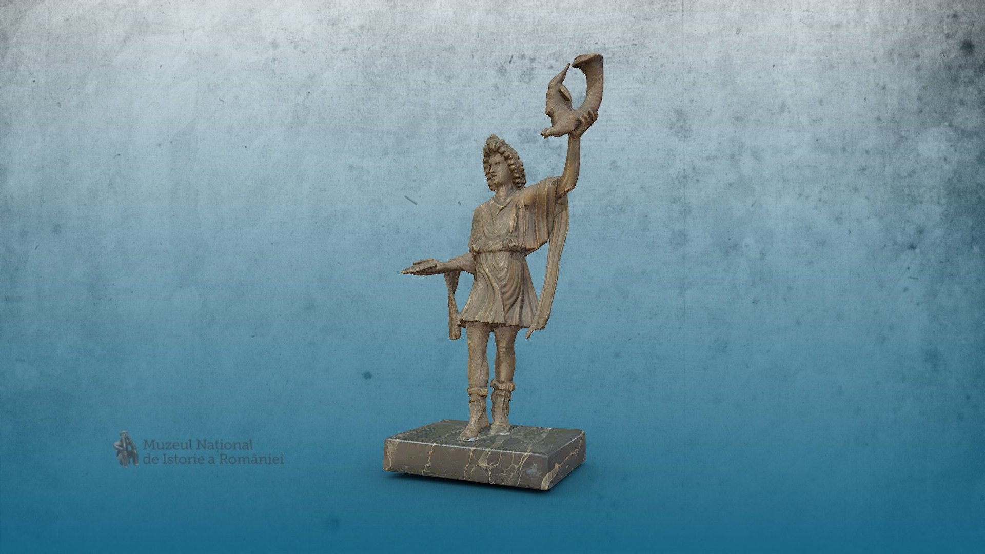 Statuetă votivă, Sucidava 3d model