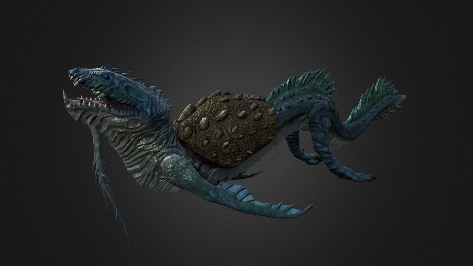 Seasil The Sea Monster 3d model