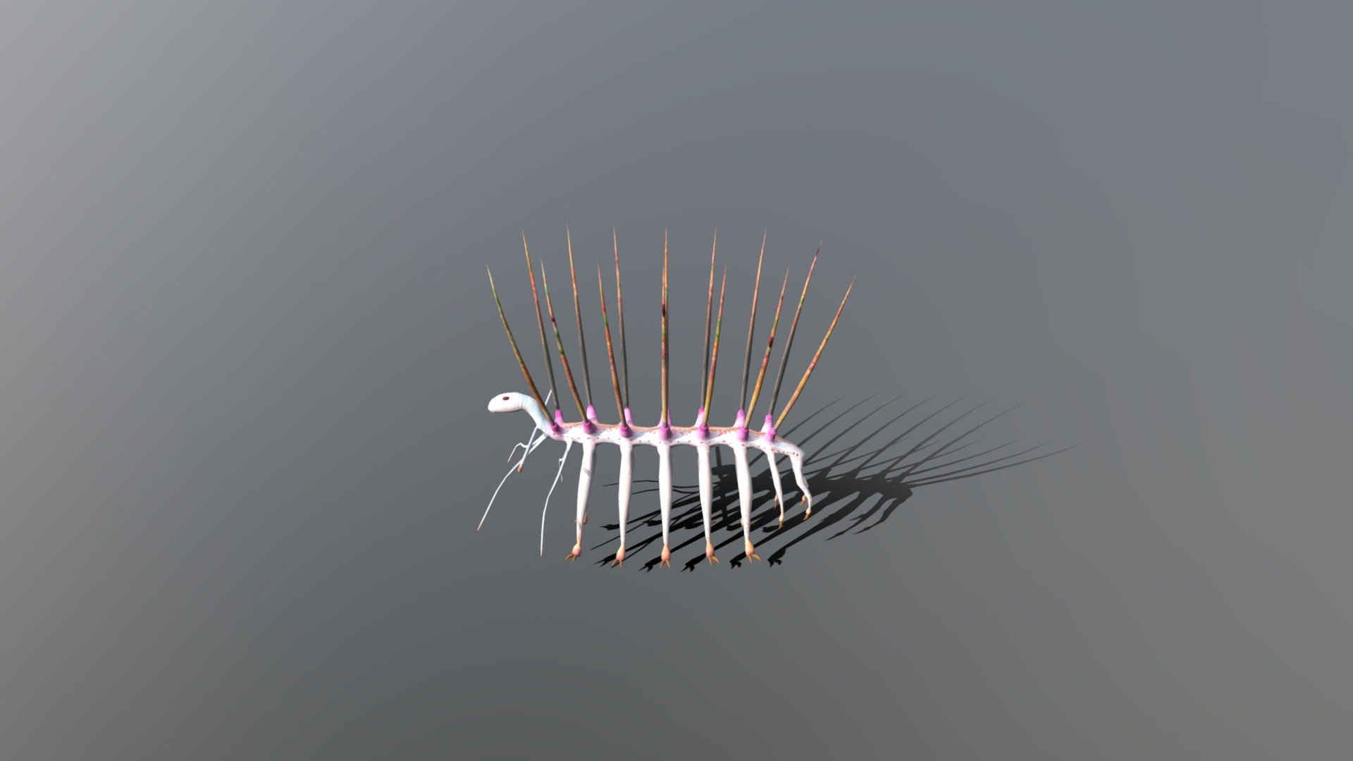 Hallucigenia_2_0 3d model