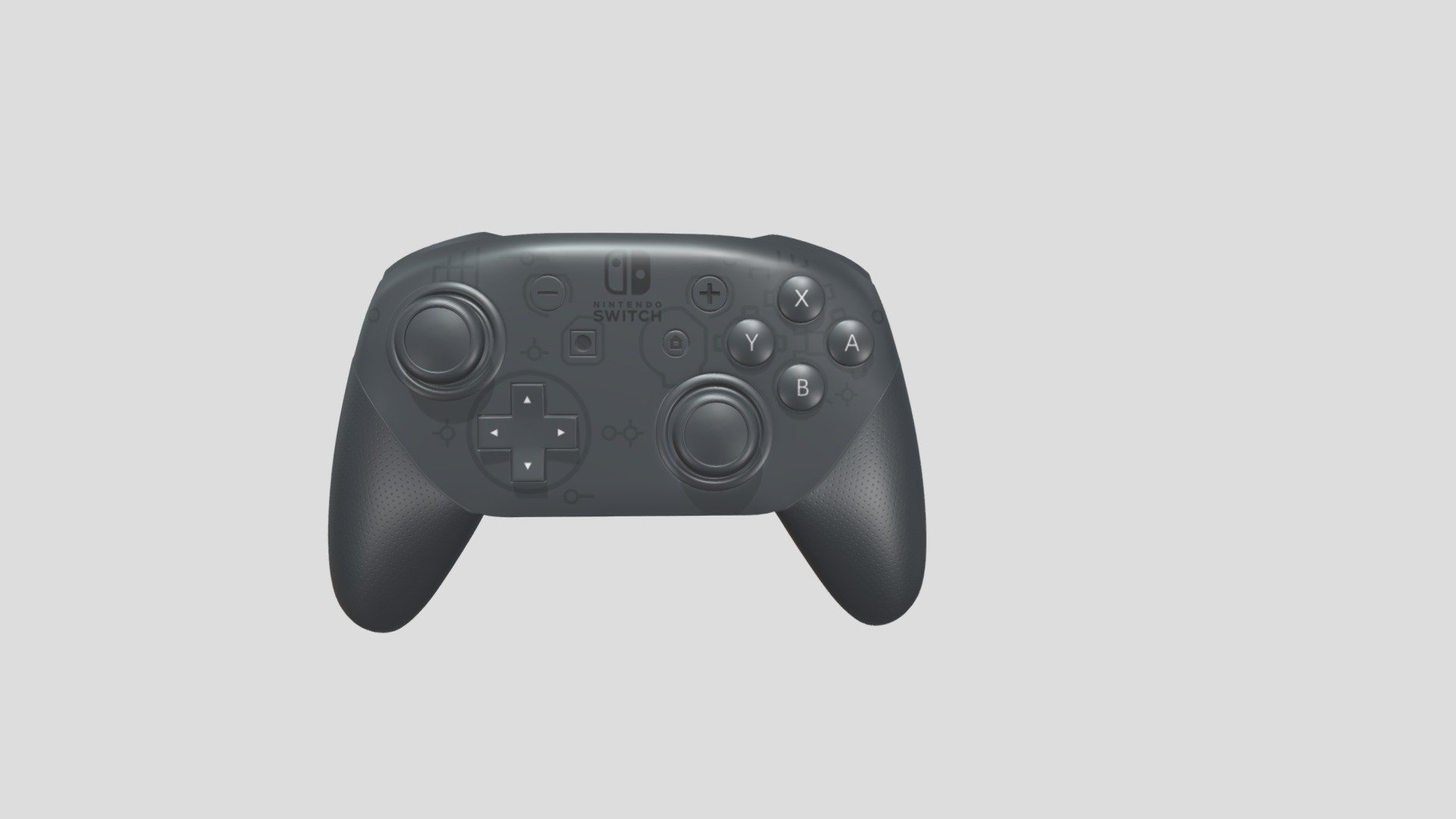 Nintendo Switch Pro Controller 3d model