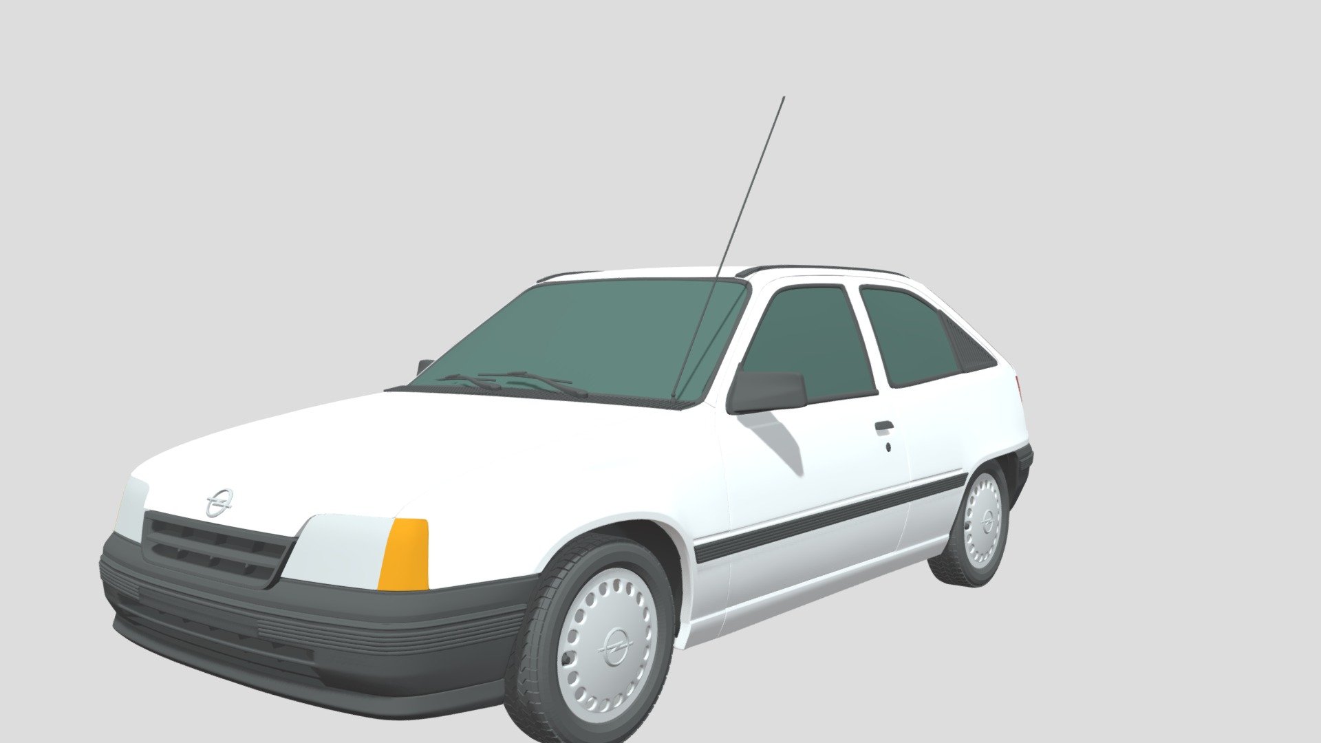 Opel Kadett E Hatchback (3-Doors) (1991) 3d model