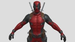 Deadpool 3d Marvel