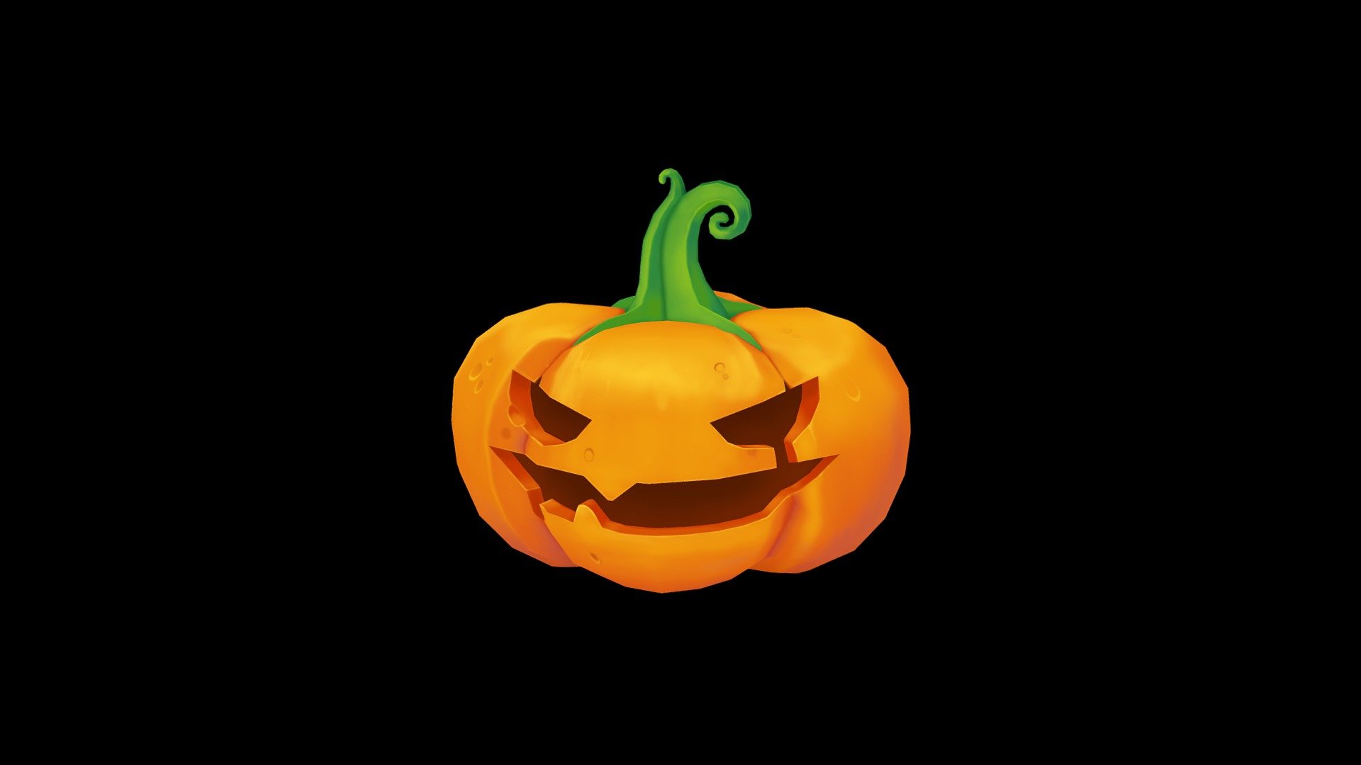 Jack-o-lantern! 3d model