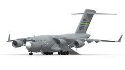 3d model C-17 3