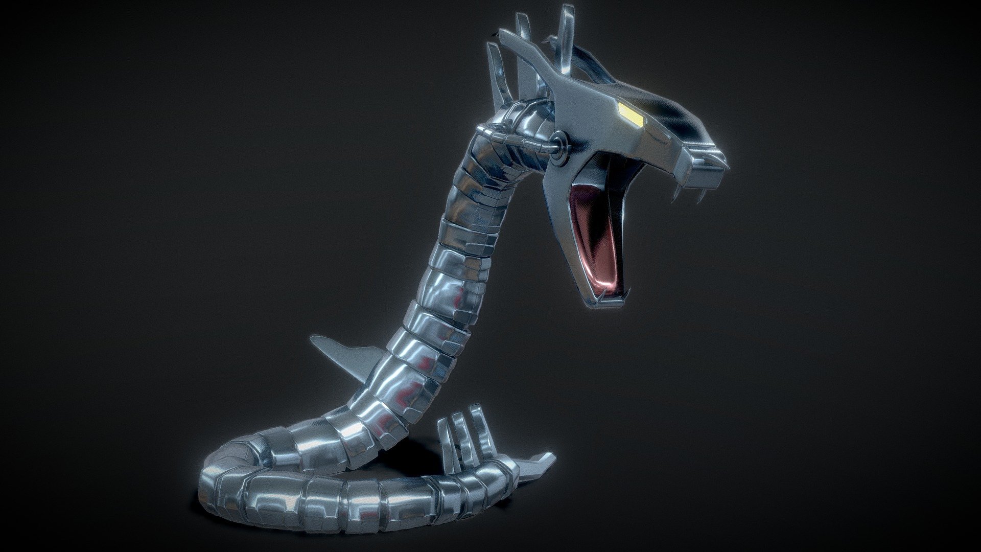 Cyber Dragon (Yugioh) 3d model